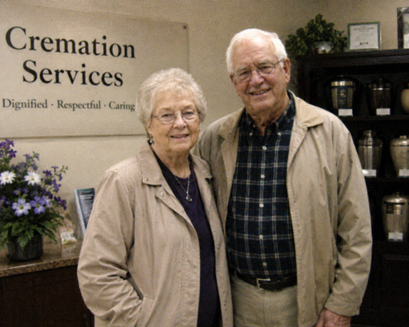 Rachel and Dan, founders of Paw Prints Forever Pet Cremations